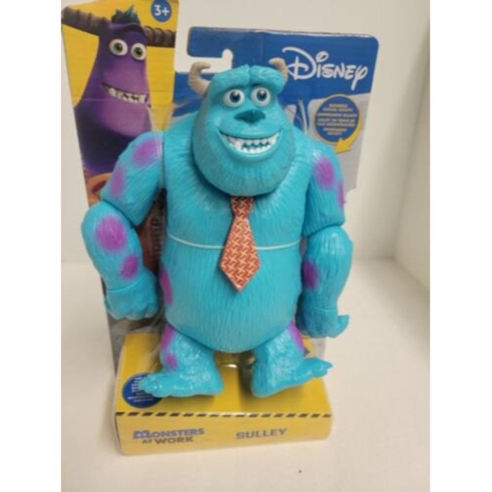 Disney Pixar Monsters at Work Sulley Posable 8" Action Figure Mattel